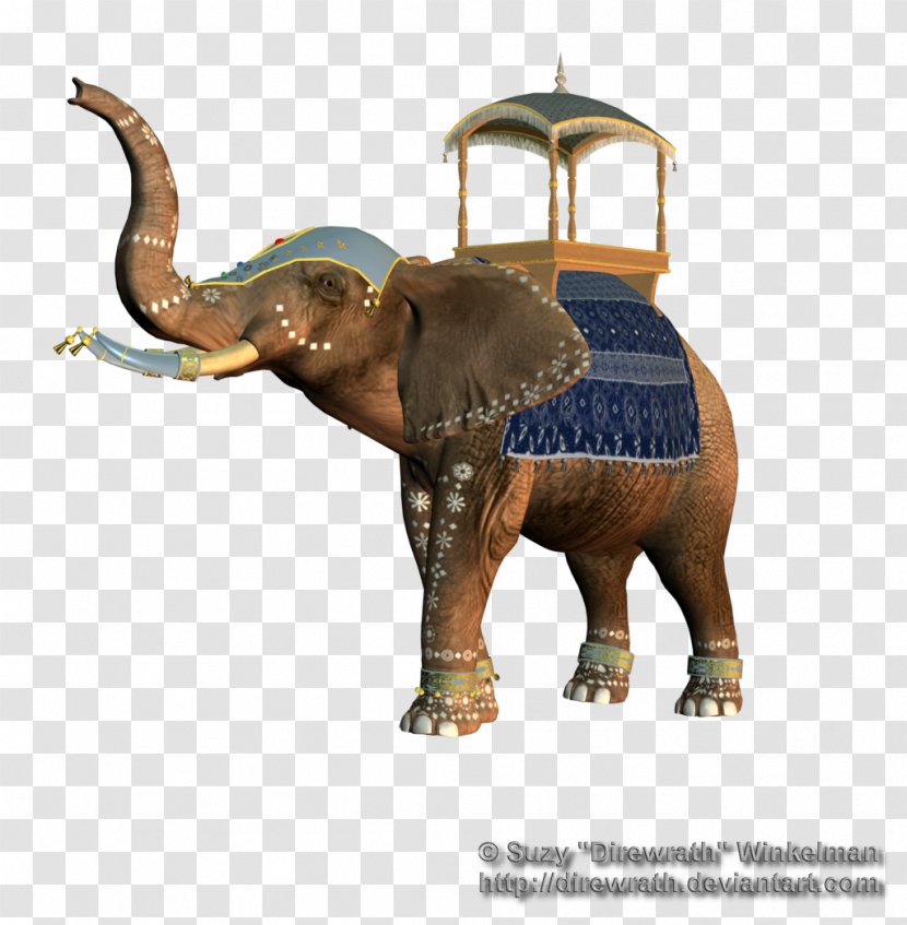 Indian Elephant African Animal - Elephants And Mammoths - Elefant Transparent PNG