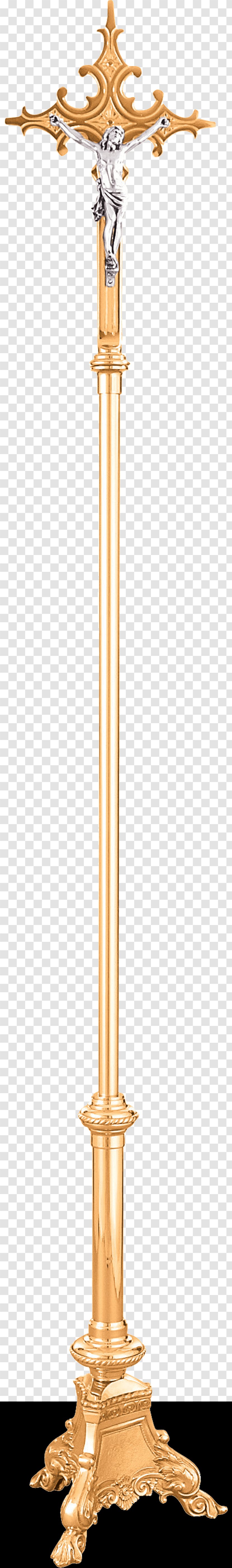 01504 Sanctuary Lamp Brass Paschal Candle Line Transparent PNG