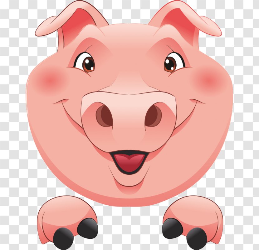 Pig Clip Art - Heart Transparent PNG