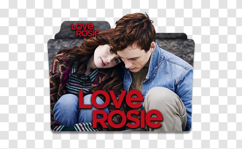 Lily Collins Love, Rosie Dunne Sam Claflin Where Rainbows End - Silhouette Transparent PNG