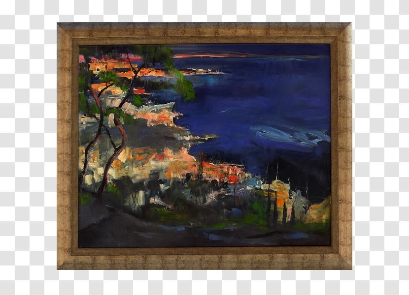 Modern Art Acrylic Paint Picture Frames Still Life - Noreserve Auction Transparent PNG