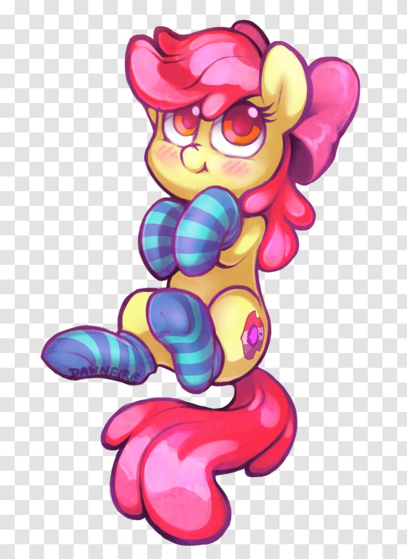 Apple Bloom Pony DeviantArt Fan Art Princess Celestia - Frame Transparent PNG