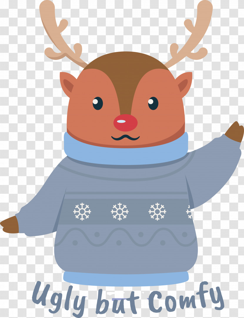 Ugly Comfy Ugly Sweater Winter Transparent PNG