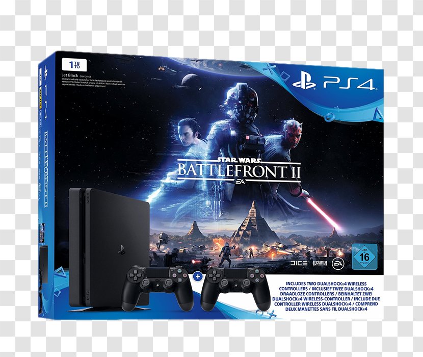 Star Wars Battlefront II Wars: PlayStation 2 4 - Video Game Consoles Transparent PNG