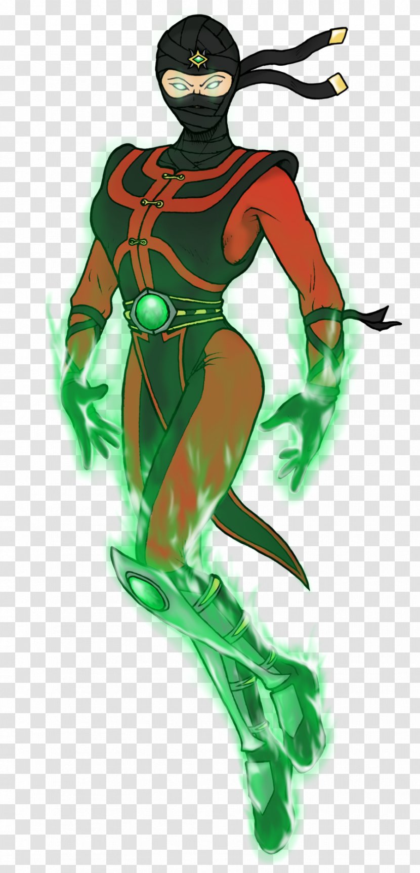 Ermac Mortal Kombat Gender Bender Jade - Switch Transparent PNG