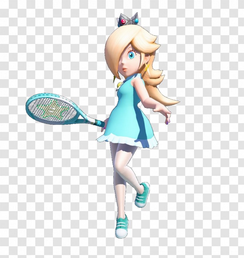 Rosalina Princess Daisy Mario Tennis Aces Bowser & Yoshi - Heart - Badminton Smash Transparent PNG