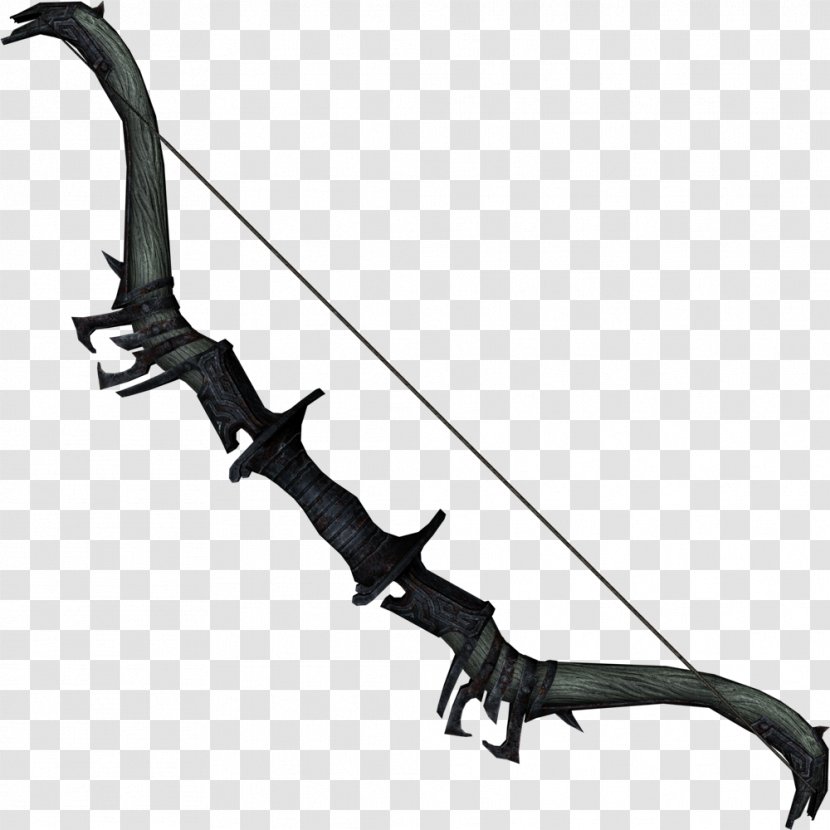 The Elder Scrolls V: Skyrim – Dragonborn Oblivion Dawnguard Bow And Arrow Transparent PNG