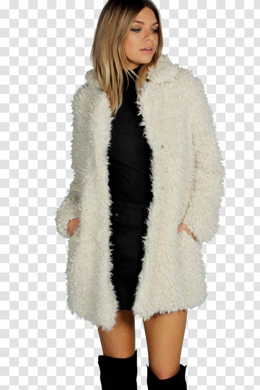 Fur Clothing Overcoat Sleeve - Animal Product - Coat Transparent PNG