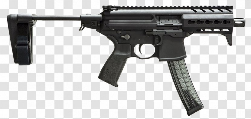 SIG MPX Sauer Firearm Semi-automatic Pistol 9×19mm Parabellum - Frame - Weapon Transparent PNG