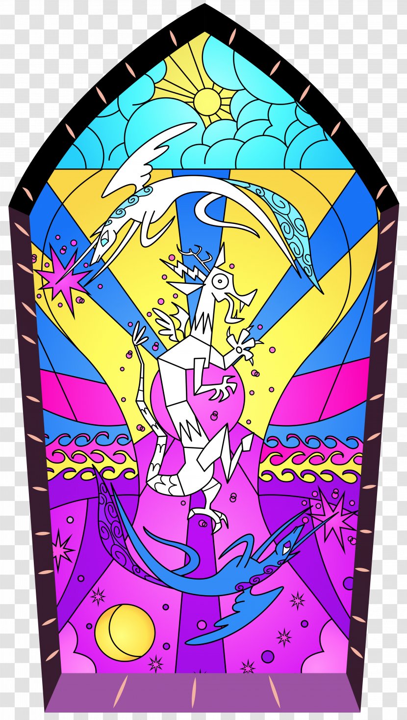 Stained Glass Window Pony - Return Of Harmony Transparent PNG