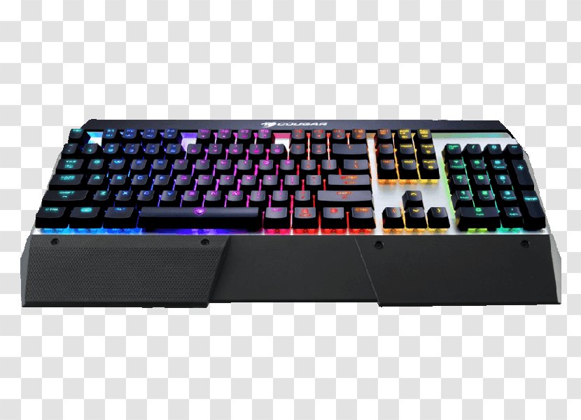 Computer Keyboard Gaming Keypad RGB Color Model Cougar Electrical Switches - Laptop Replacement - Mouse Transparent PNG