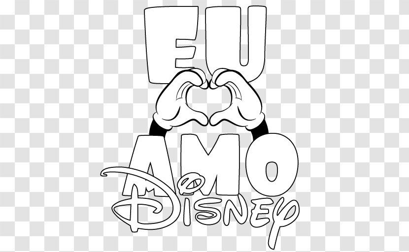 Drawing Line Art Black And White - Silhouette - Magic Kingdom Transparent PNG