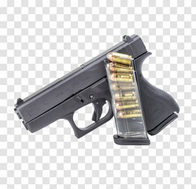 Glock 43 Magazine Cartridge Ges.m.b.H. - Silhouette - Weapon Transparent PNG
