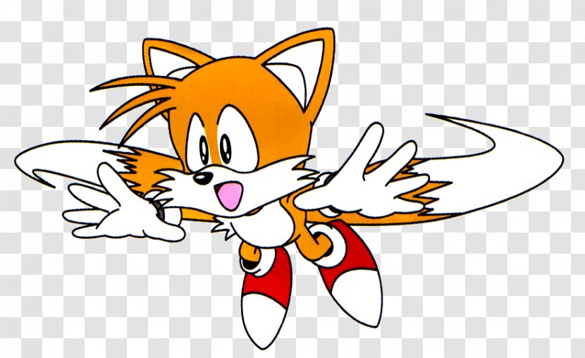 Sonic The Hedgehog 2 Chaos Tails Ariciul - Wing - Fox Head Transparent PNG