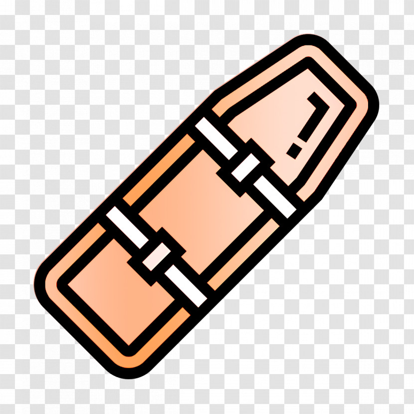 Rescue Icon Spinal Board Icon Transparent PNG
