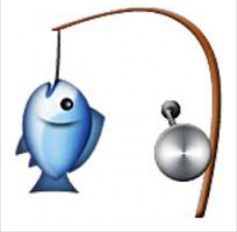 Emoji Fishing Rods Sticker Clip Art - Pole Transparent PNG