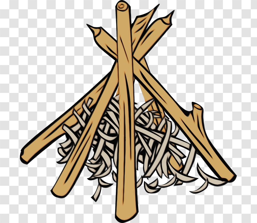 Campfire Cartoon - Tipi - Symbol Wood Transparent PNG