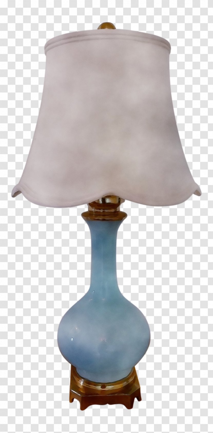 Lamp Light Fixture Lighting Lampshade Teal - Table - Brass Interior Design Transparent PNG