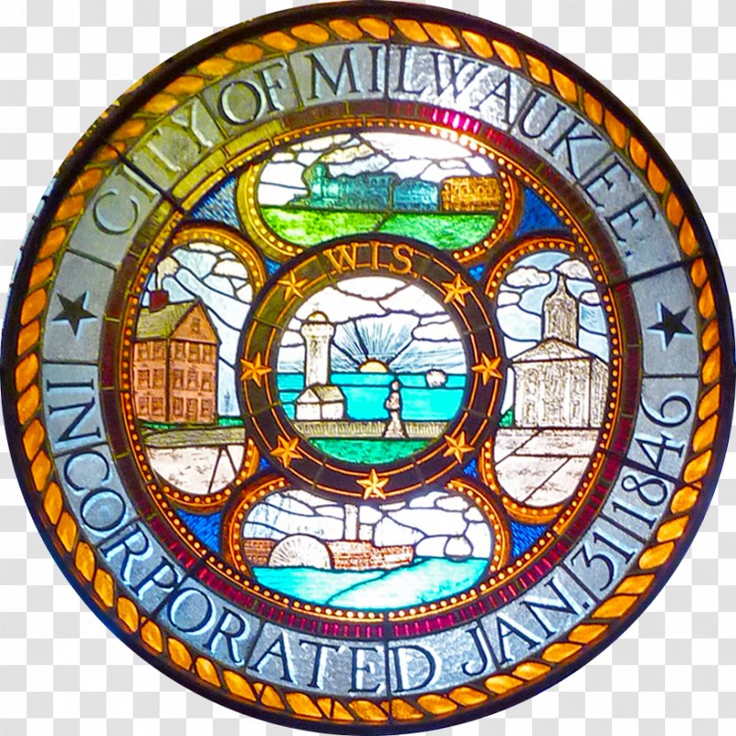 Seal Of Milwaukee Works Progress Administration History - Lighthouse Transparent PNG