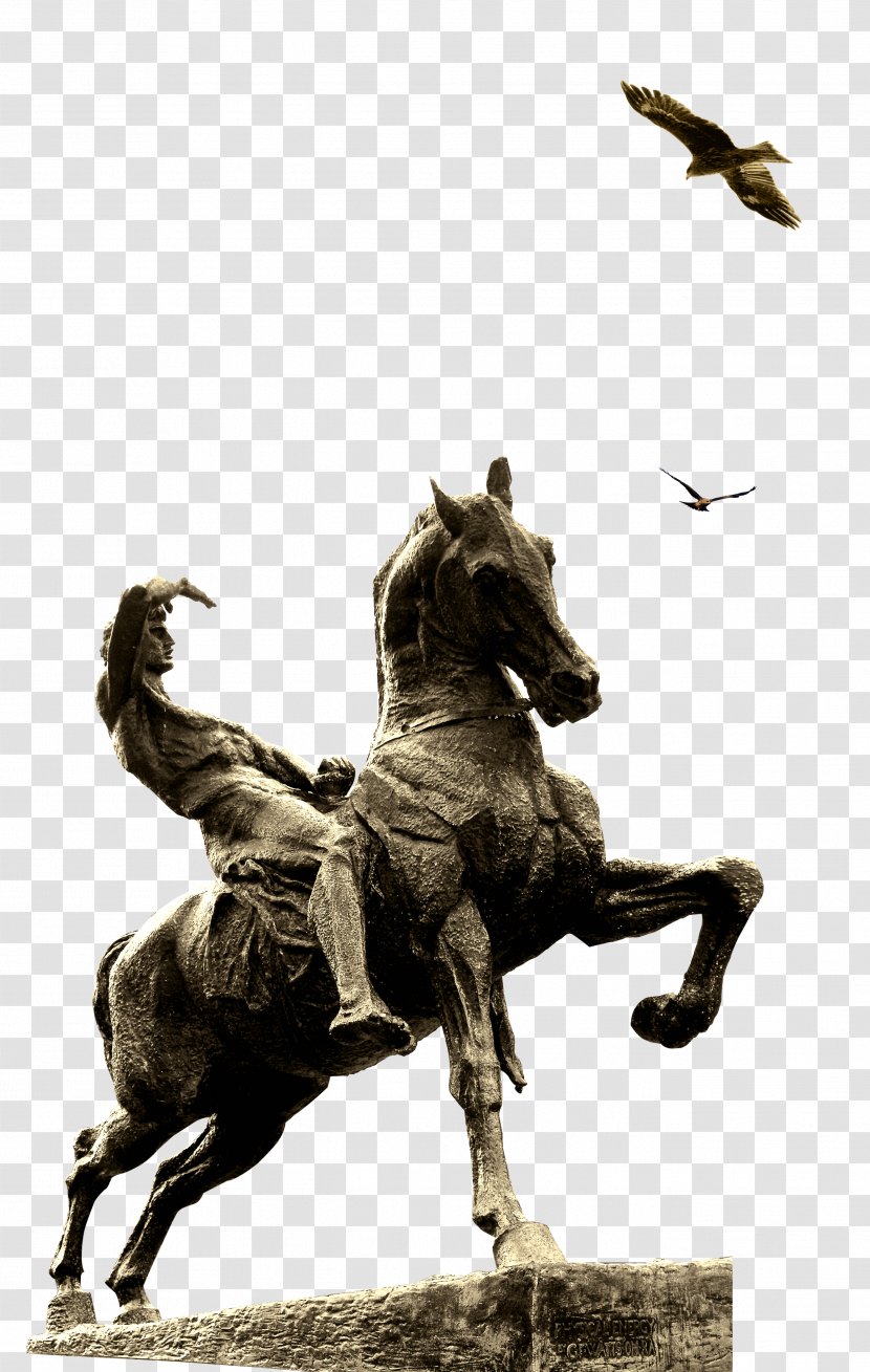 Horse Pony Statue Poster - Culture - Terracotta Forward Transparent PNG