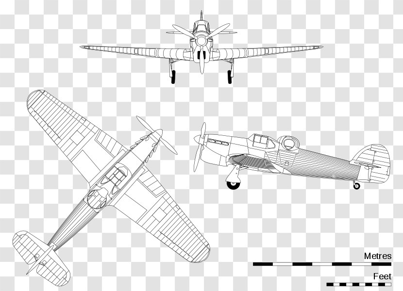 Hawker Hotspur Henley Airplane Hector Aircraft - Prototype Transparent PNG