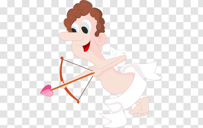 Royalty-free Cartoon Cupid - Flower Transparent PNG