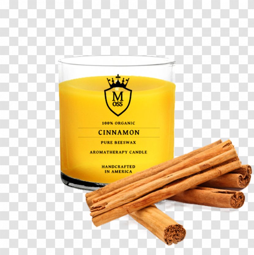 Beeswax Candle Paraffin Wax Aromatherapy - Cinnamon Transparent PNG