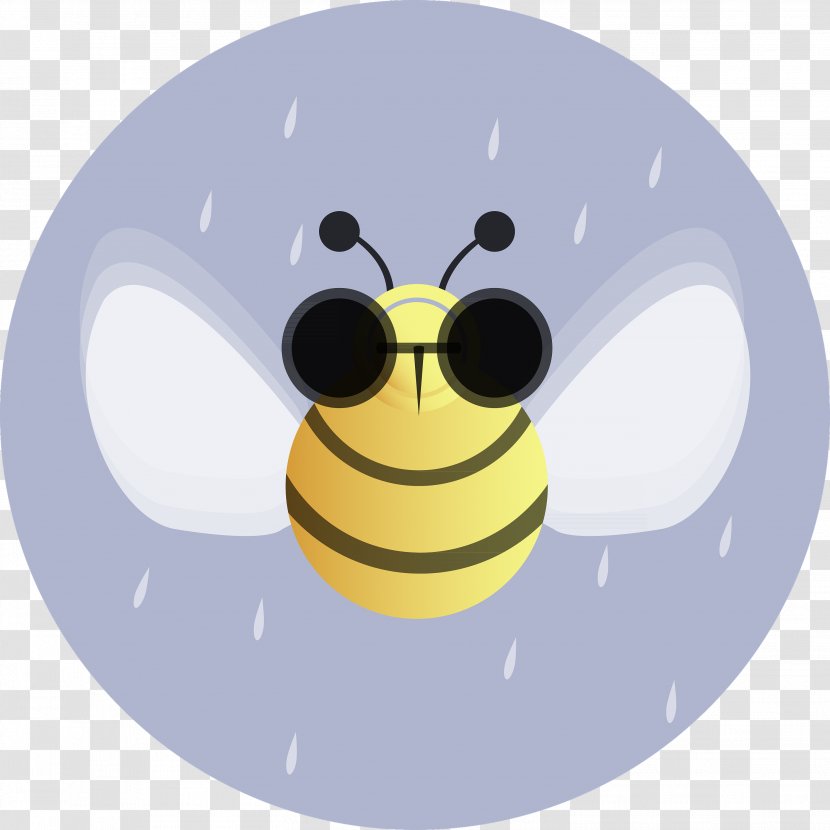 Bee Beta Muscae Cartoon Smiley Image - Apis Transparent PNG