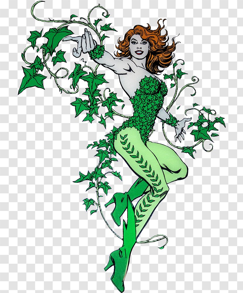Poison Ivy Batman: Arkham City Robin Harley Quinn - Art - White Villain Transparent PNG