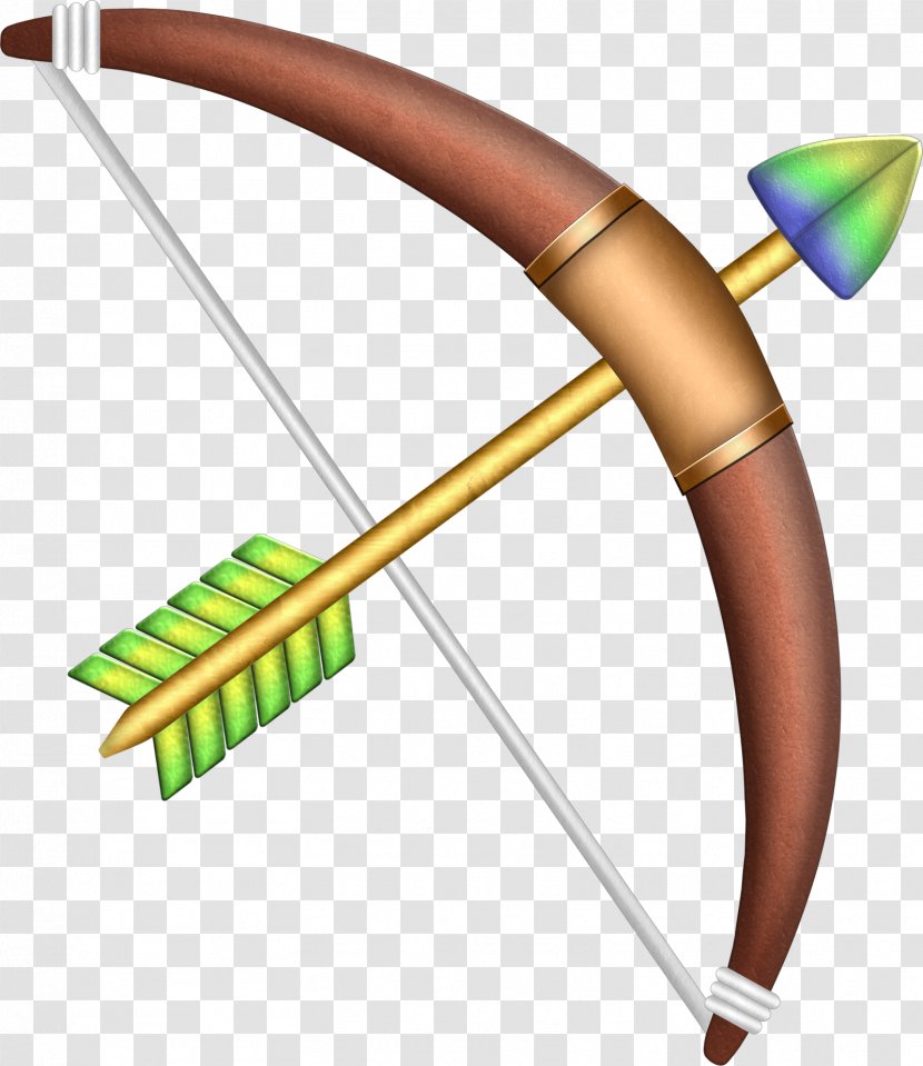 Bow And Arrow Archery Clip Art - Ranged Weapon Transparent PNG