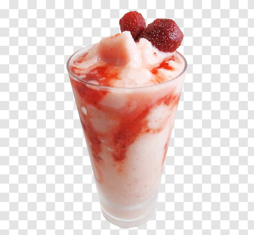 Frozen Yogurt Milkshake Sundae Ice Cream Non-alcoholic Drink - Dairy Product Transparent PNG