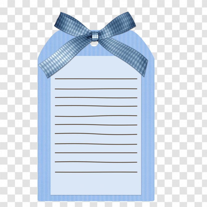 Tags - Blue - Gratis Transparent PNG