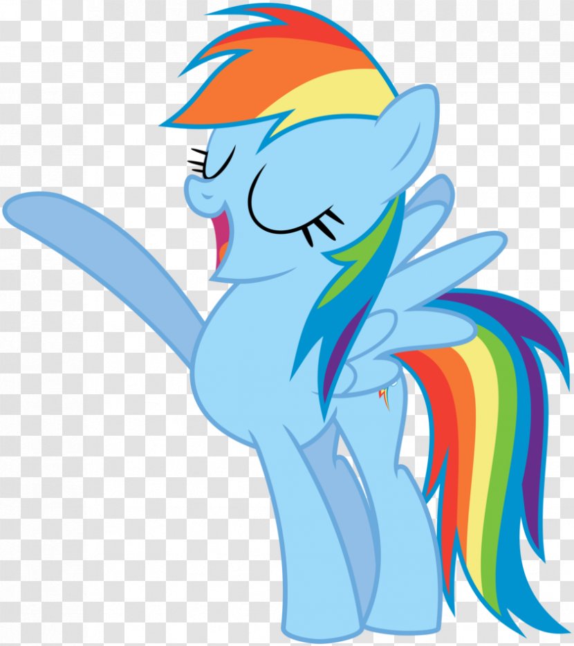 Pony Rainbow Dash Rarity Pinkie Pie Applejack - Silhouette - Creative Transparent PNG
