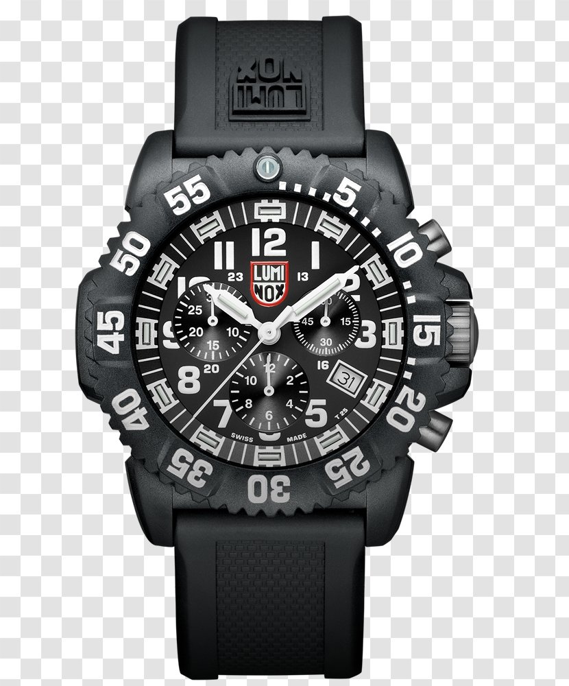 Luminox Navy Seal Colormark Chrono 3080 Series Watch 3050 Jewellery - Strap Transparent PNG