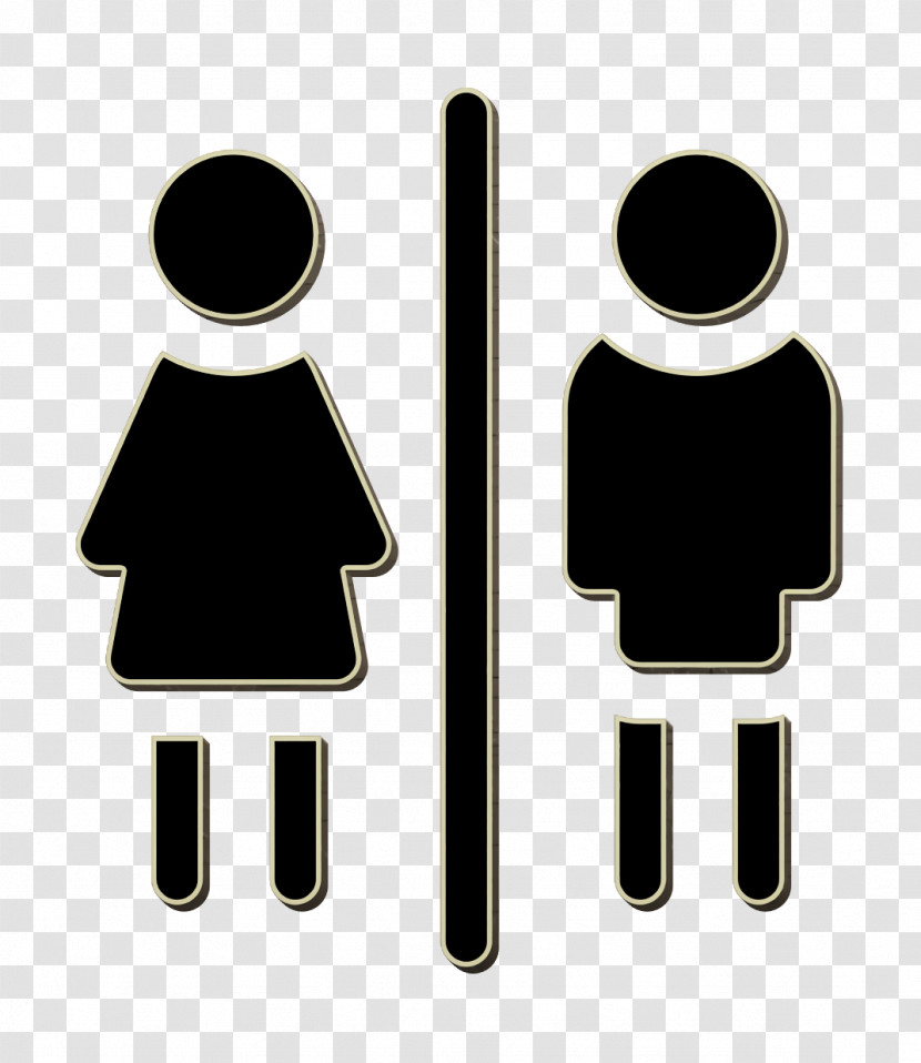 Restroom Icon Toilets Icon City Elements Icon Transparent PNG