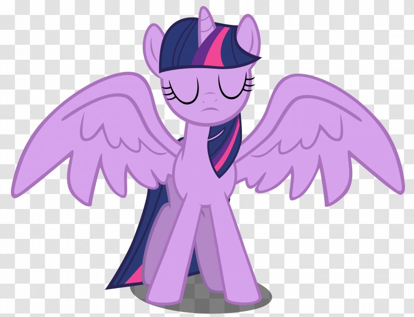 Twilight Sparkle Pinkie Pie Rainbow Dash Winged Unicorn Magical Mystery Cure - Silhouette - Purple Princess Transparent PNG