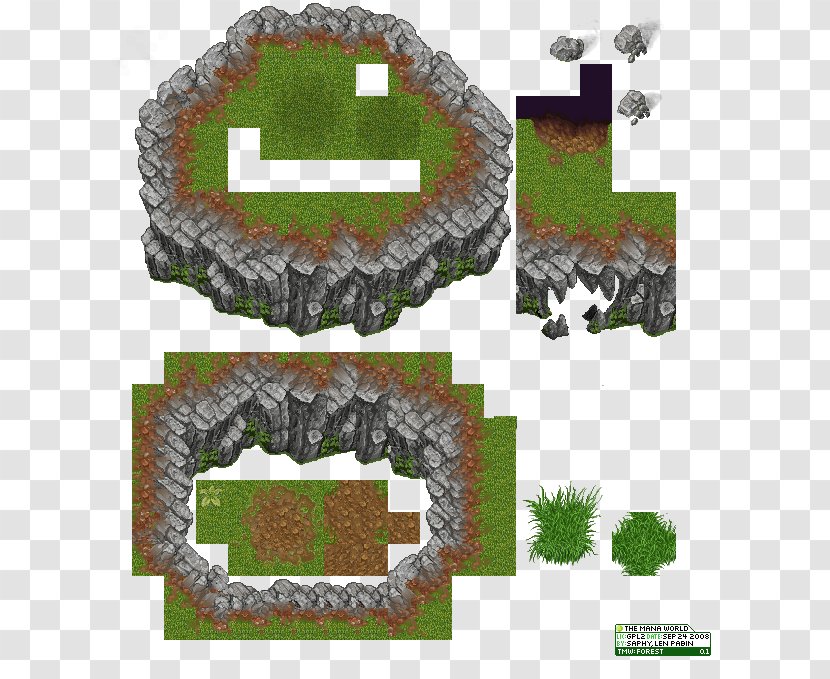 Tile-based Video Game Pixel Art Tiled Role-playing - Sprite - Tree Pull Down Transparent PNG