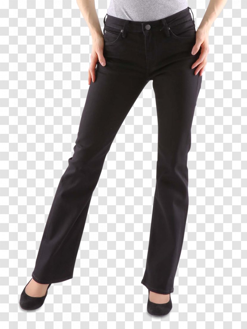 Jeans T-shirt Lee Slim-fit Pants - Active - Black Transparent PNG