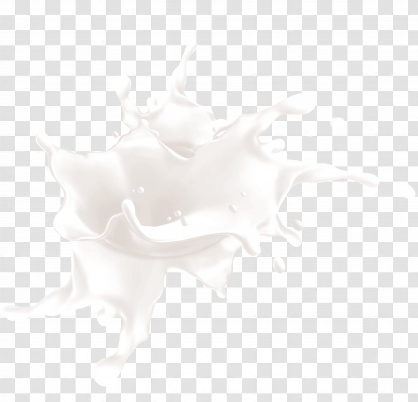 Black And White Pattern - Creative Milk Transparent PNG