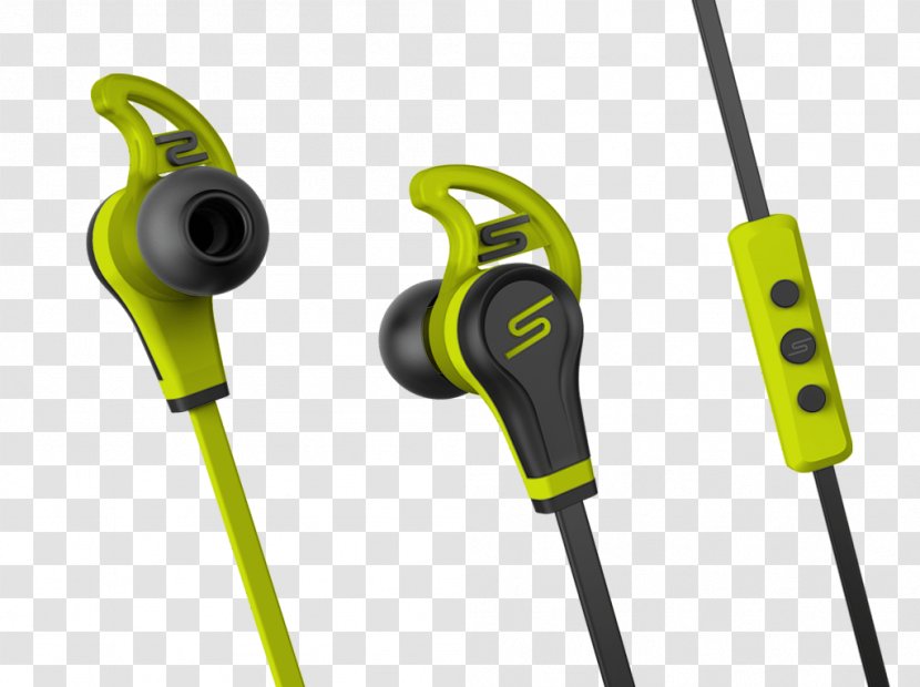 Headphones Sound Microphone Sport SMS Audio - Yellow Water Transparent PNG