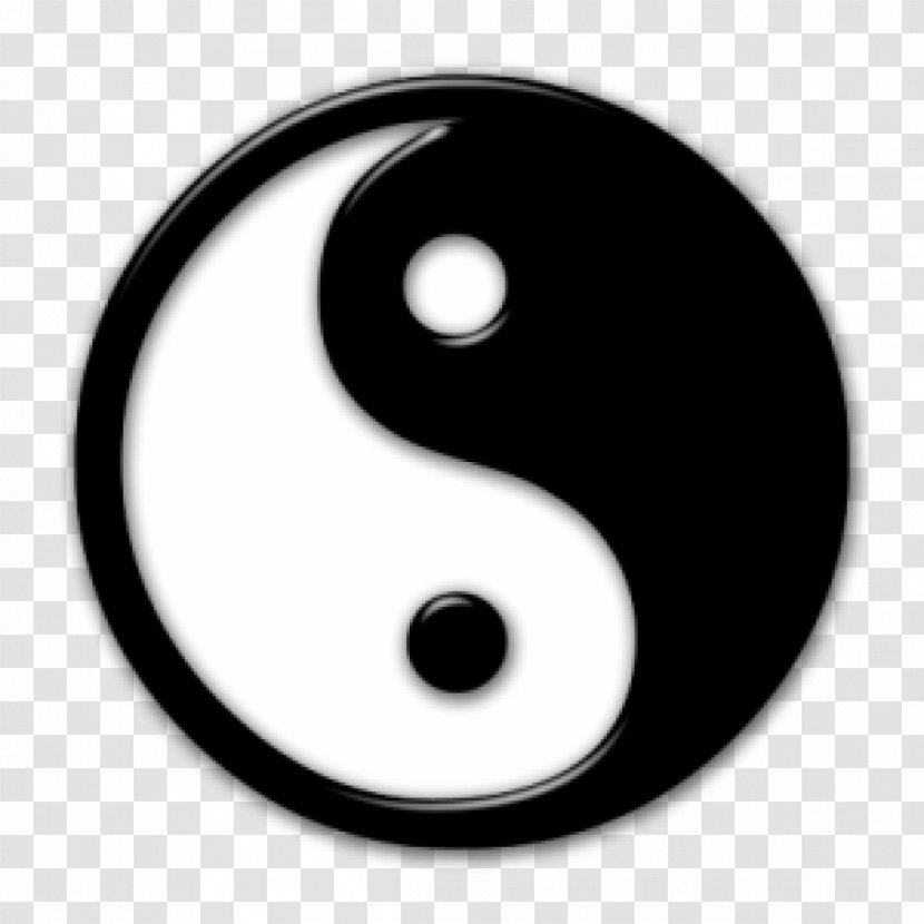 Yin And Yang Symbol Clip Art - Wall Decal Transparent PNG