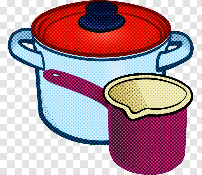 Drawing Stock Pot Flowerpot Slow Cooker Frying Pan Transparent PNG