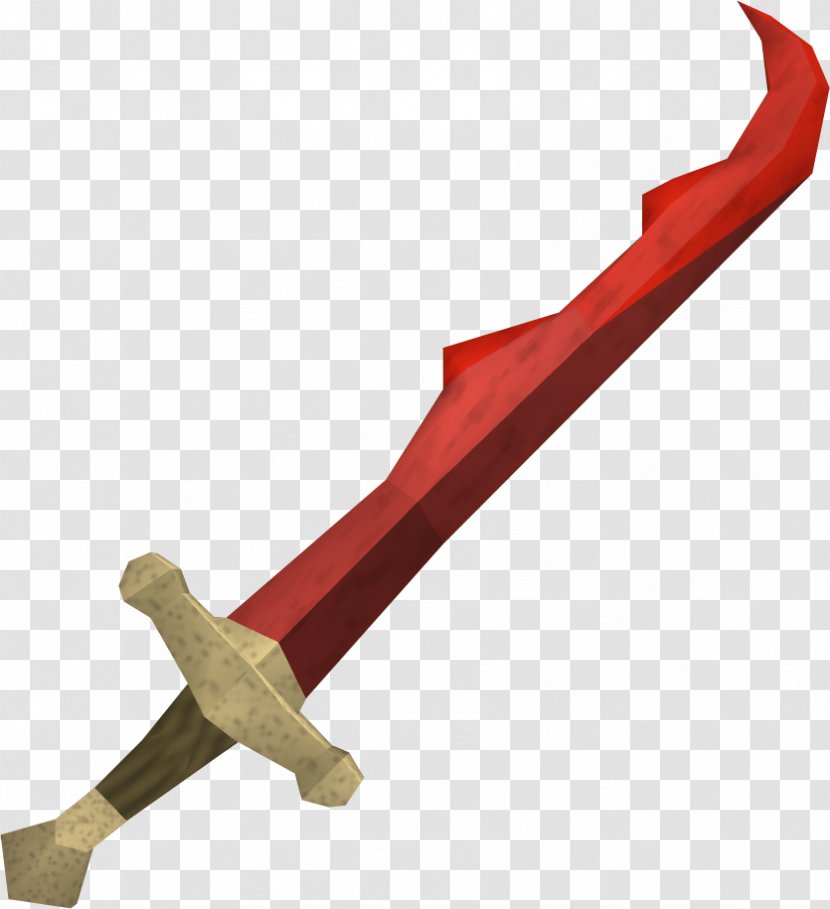 RuneScape Weapon Longsword Dragonica - Sabre - Sword Transparent PNG
