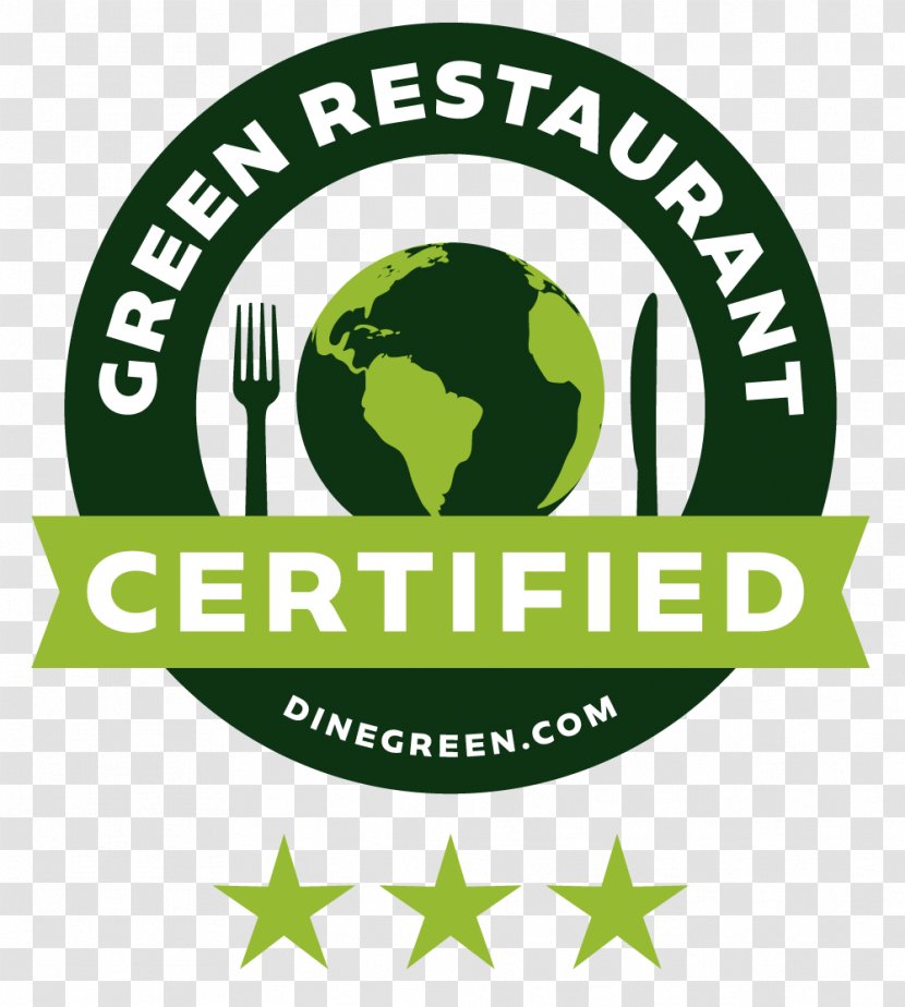 Green Restaurant Certification Logo Organization - Screened Certified Transparent PNG