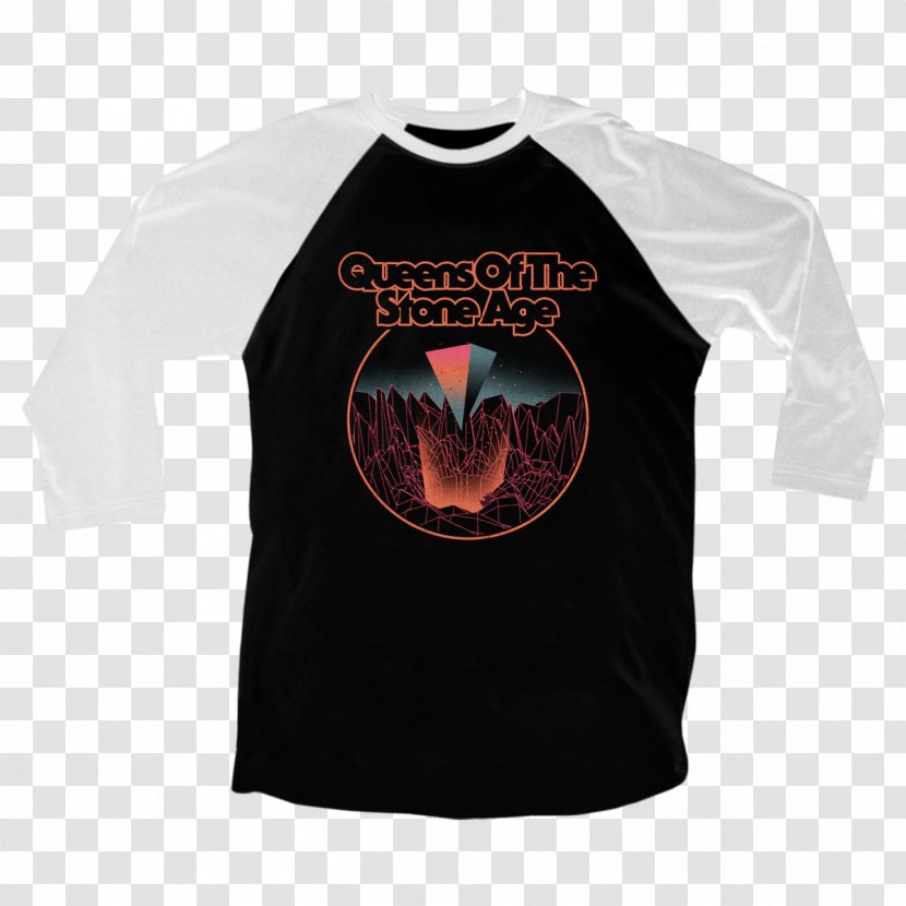 T-shirt Queens Of The Stone Age Raglan Sleeve - Logo Transparent PNG