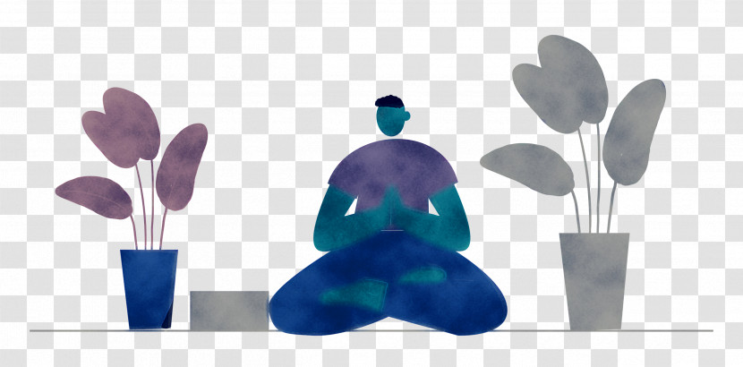 Meditating At Home Rest Relax Transparent PNG