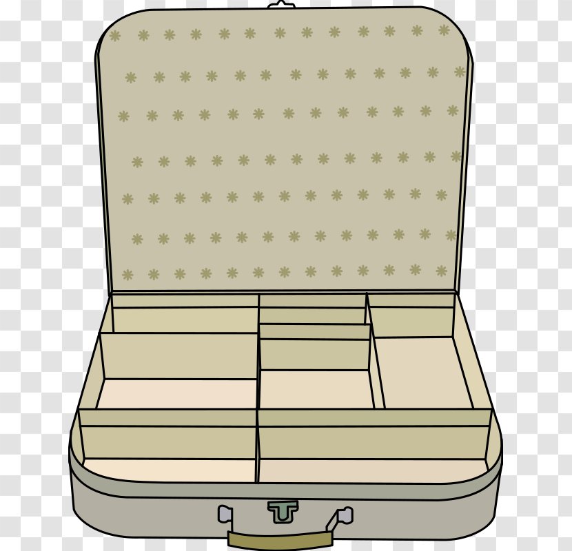 Clip Art Openclipart Suitcase Baggage Vector Graphics - Briefcase Transparent PNG