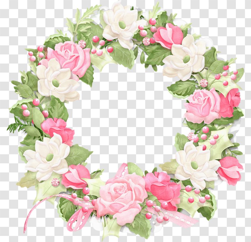 Rose Flower Wreath Clip Art - Artificial - Ring Transparent PNG