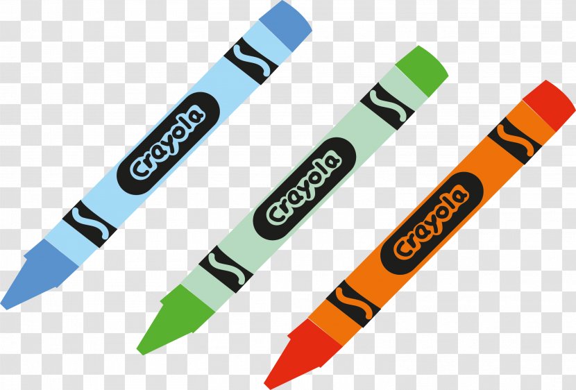 Crayon Crayola Pens Art Product - Paper - Crayolas Transparent PNG