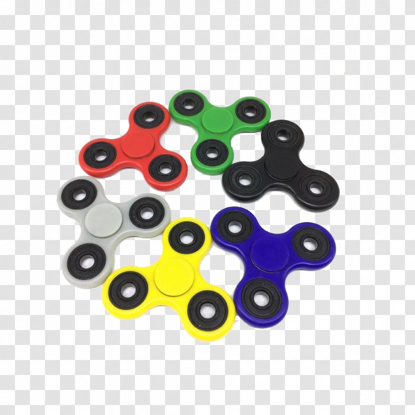 Fidget Spinner Fidgeting Toy Attention Deficit Hyperactivity Disorder Cube - Game Transparent PNG